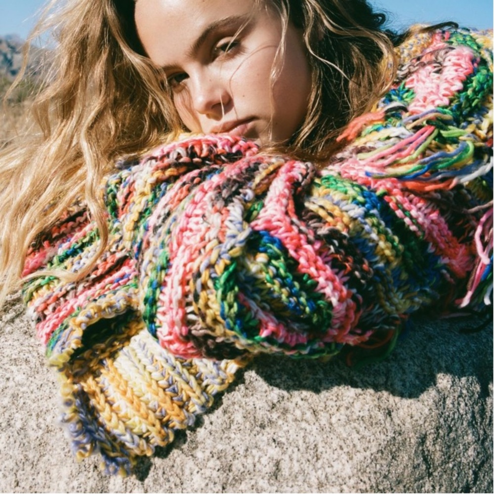 UO Kimchi Blue Blanket Sweater